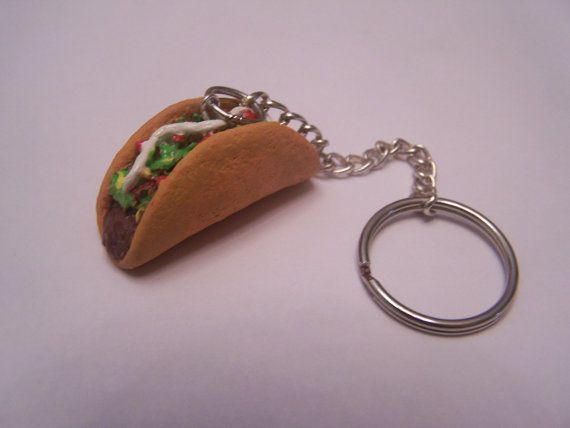 Taco Keychain